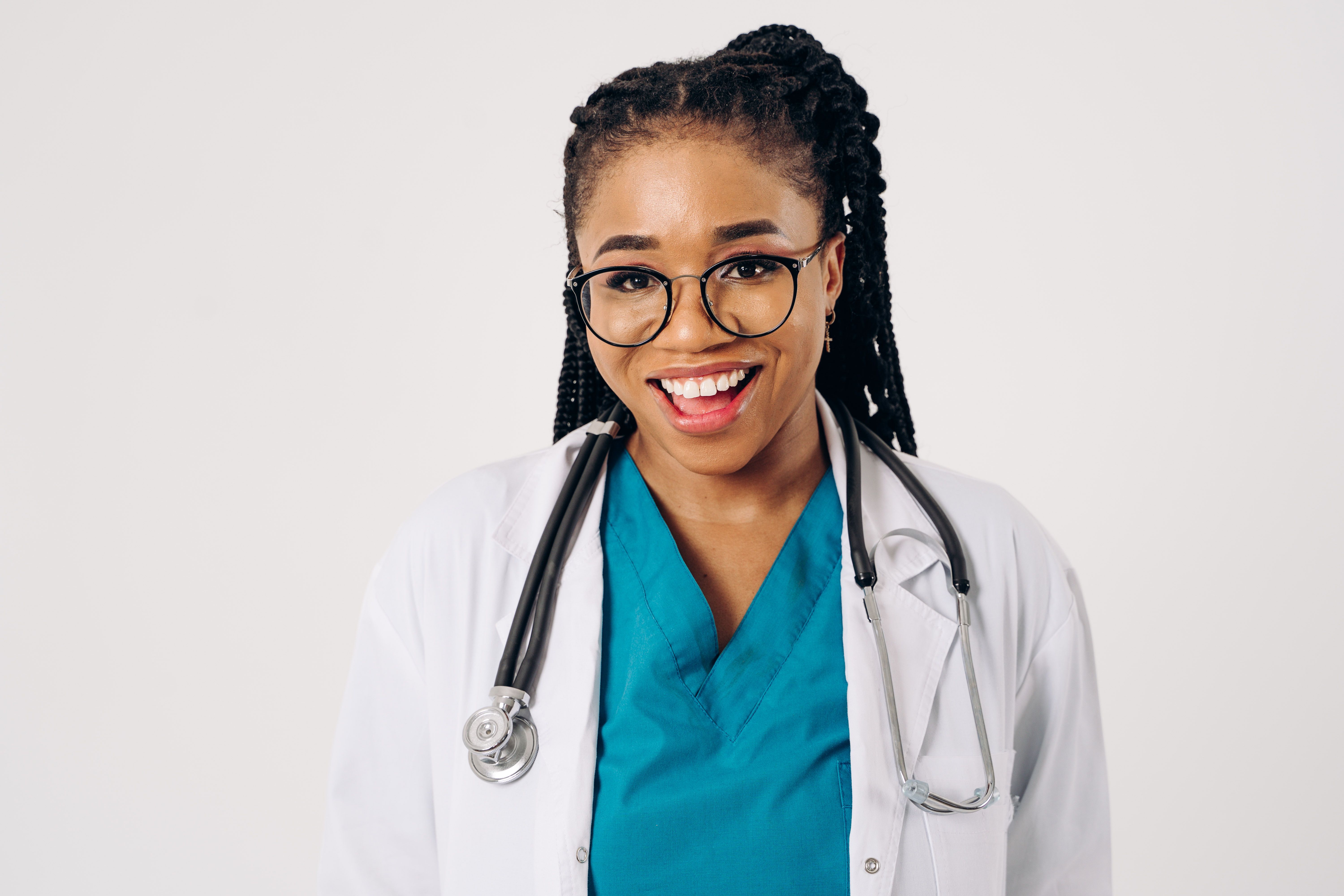 Healthcare worker reviewing patient care notes